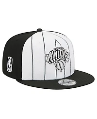 New Era Men's White New York Knicks 2025 Nba Tip Off 9FIFTY Snapback Hat