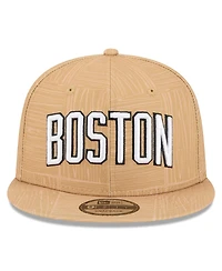 New Era Men's Gold Boston Celtics 2025/26 City Edition Alternate 9FIFTY Snapback Hat