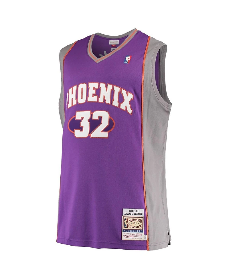 Mitchell & Ness Men's Amar'e Stoudemire Purple Phoenix Suns Hardwood Classics Authentic Jersey