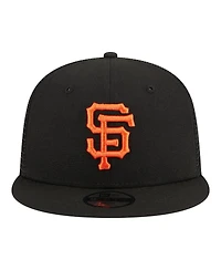 New Era Big Boys and Girls Black San Francisco Giants 9FIFTY Trucker Snapback Hat