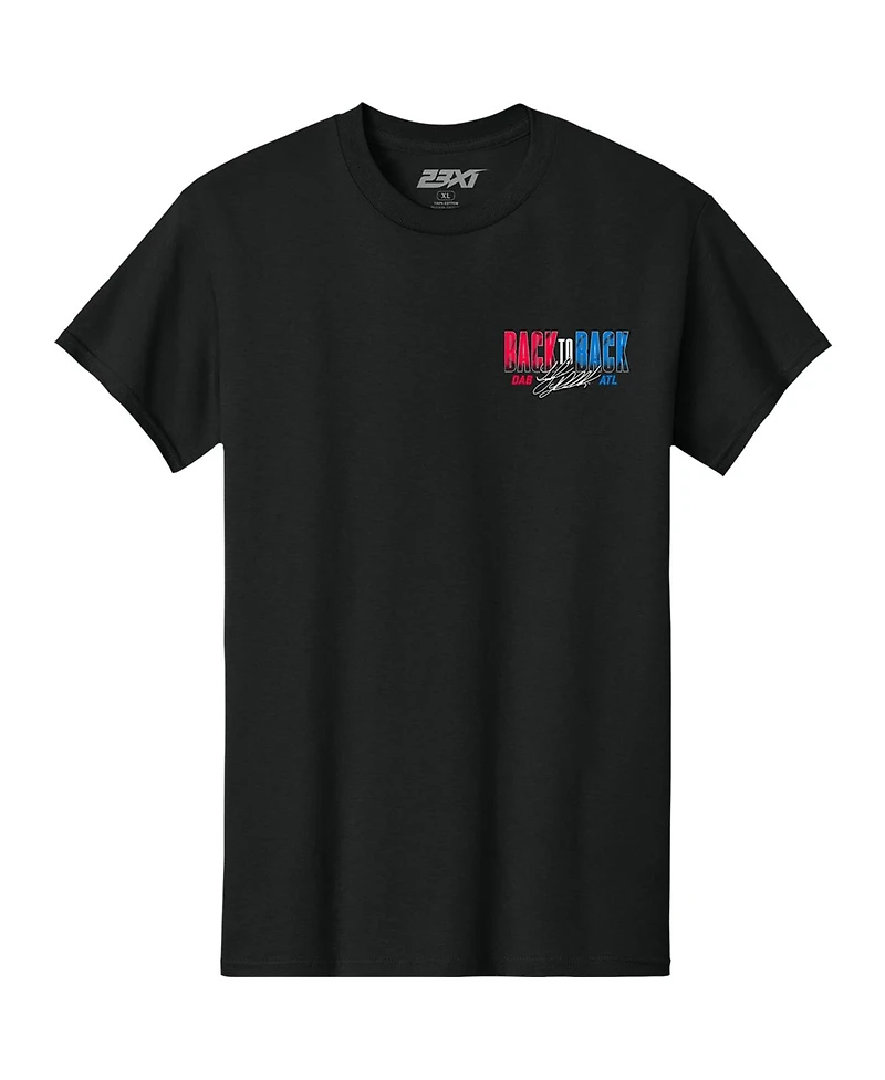 Classic Ink Usa Men's and Women's Black Tyler Reddick Back-To-Back Wins T-Shirt