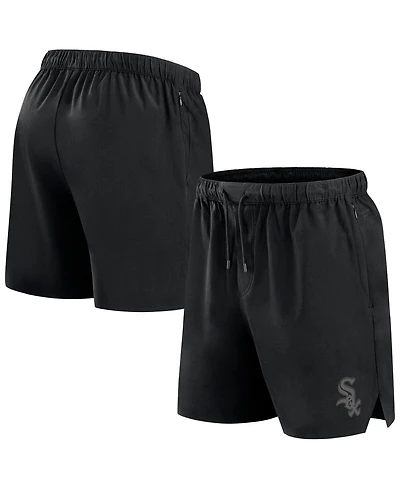 Fanatics Men's Black Chicago White Sox Front Office Micro Tonal Shorts