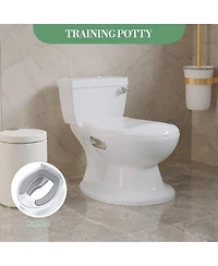 gaomon Baby Potty Training Toilet, Realistic Potty-Training Toilet, Toddler Potty with Soft Seat, Removable Pot