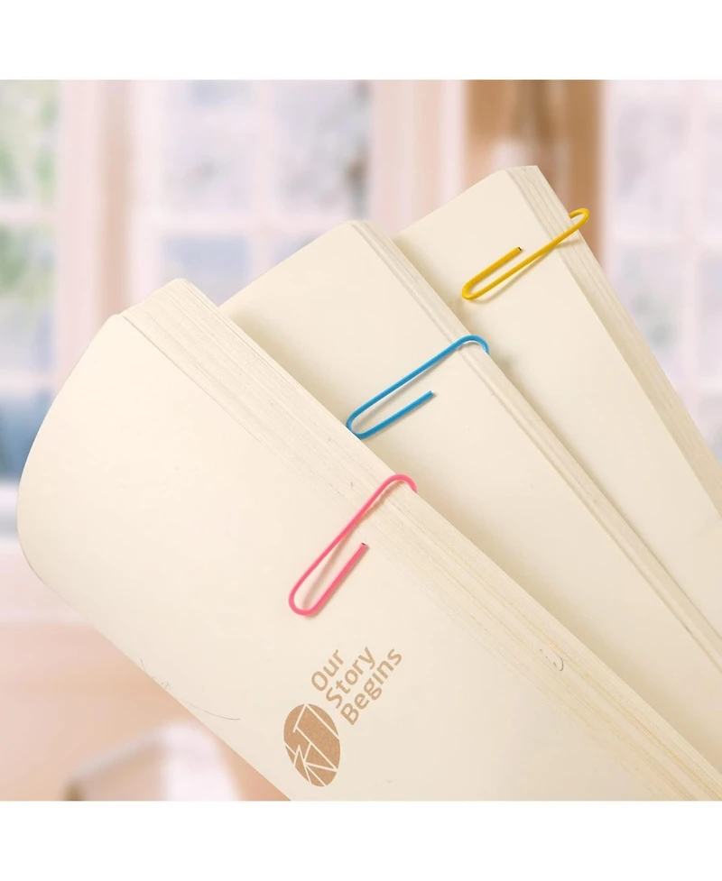 Danrong Jumbo Paper Clips Large Colorful Paperclips for Home School Office Supplies