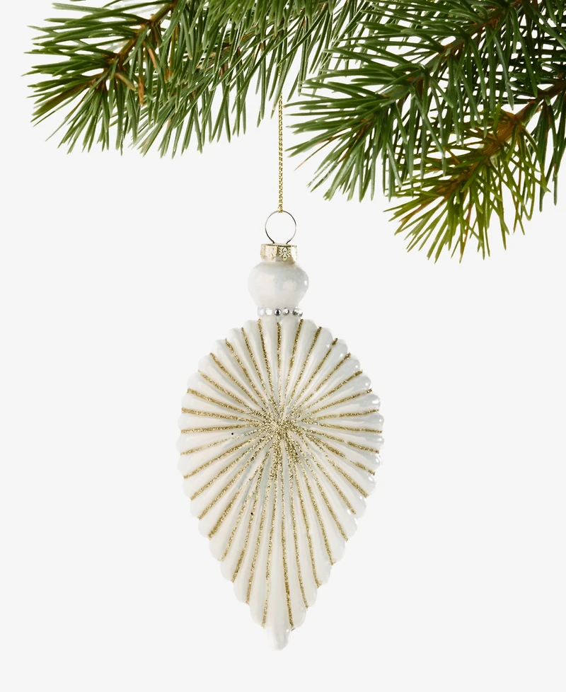 Holiday Lane Blessed Embellished Shell Ornament, Macy's Exclusive