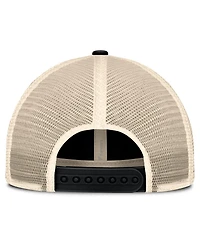 Fanatics Men's Black/Natural Vegas Golden Knights Rival Trucker Adjustable Hat