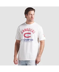 Fanatics Men's White Montreal Canadiens Decades Collection Timeless T-Shirt
