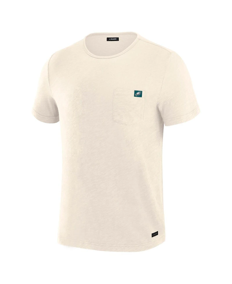 J. Palmer Men's White Philadelphia Eagles In-The-Pocket T-Shirt