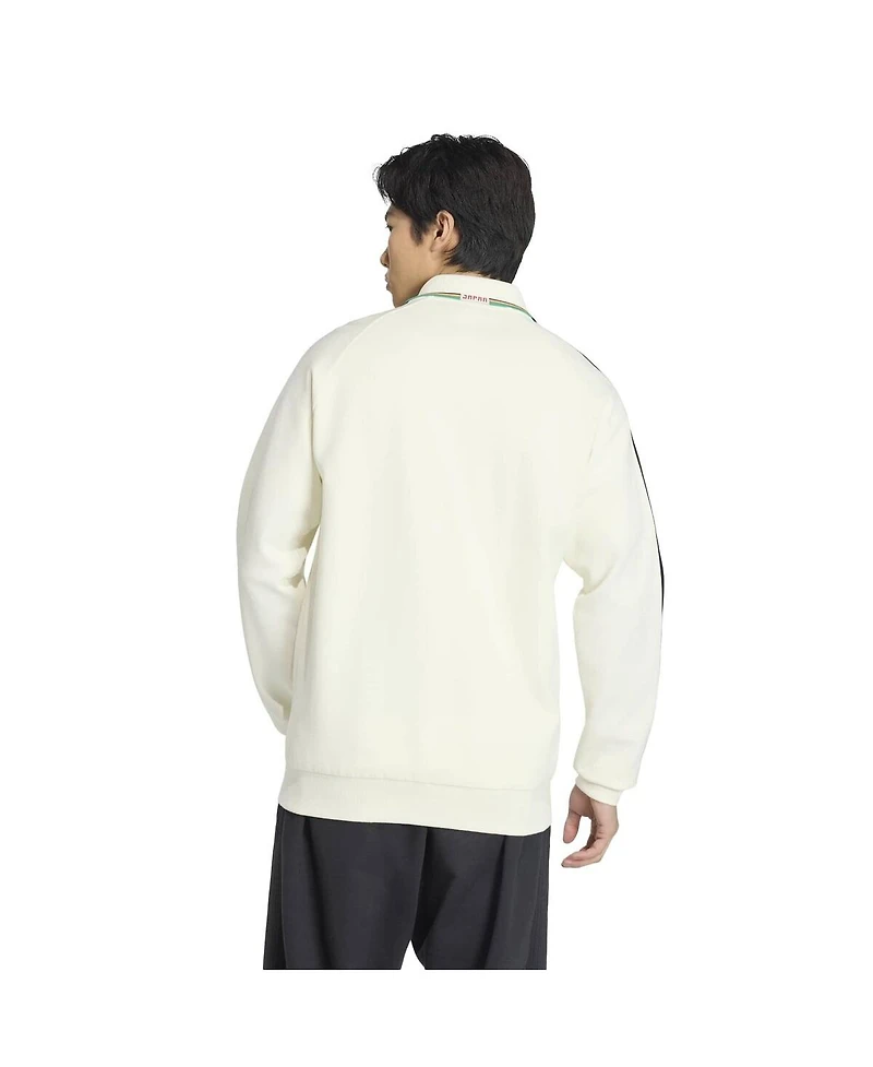 Adidas Men's White Japan National Team 2026 Away Full-Zip Anthem Jacket