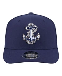 New Era Men's Navy Midshipmen 9SEVENTY Stretch-Snap Adjustable Hat