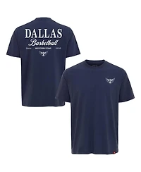 Sportiqe Men's and Women's Blue Dallas Wings Athletic Club Collection Duke Relaxed Fit Premium T-Shirt