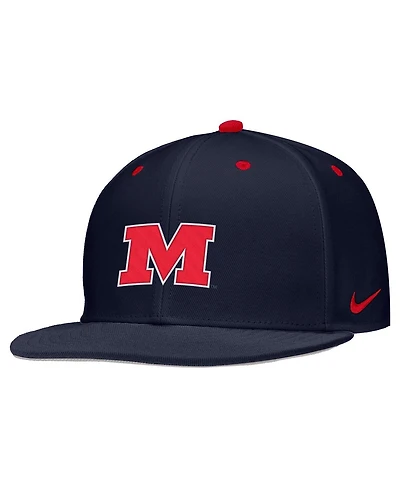 Nike Men's Navy Ole Miss Rebels 2025 On-Field True Dri-fit Fitted Hat