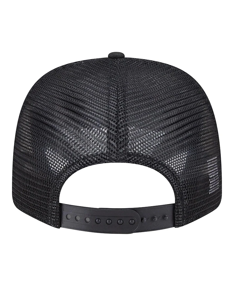 New Era Men's Black Columbus Crew Jersey Hook 9SEVENTY Adjustable Hat