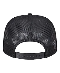 New Era Men's Black Columbus Crew Jersey Hook 9SEVENTY Adjustable Hat