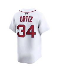 Nike Men's David Ortiz White Boston Red Sox Home Limited Jersey