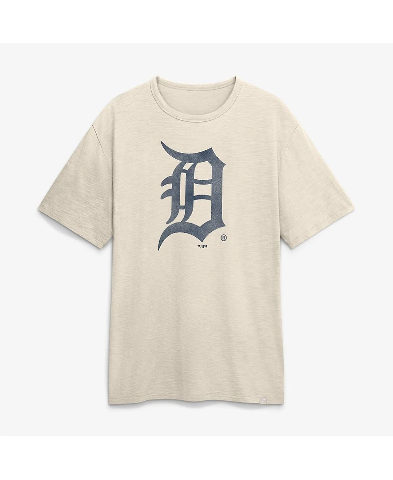Fanatics Men's Cream Detroit Tigers Stadium Slub T-Shirt