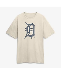 Fanatics Men's Cream Detroit Tigers Stadium Slub T-Shirt