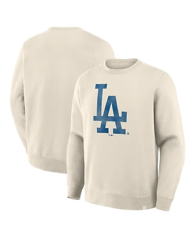 Fanatics Men's Tan Los Angeles Dodgers Legacy Sweatshirt