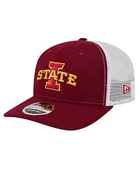 New Era Men's Cardinal Iowa State Cyclones Team 9SEVENTY Coolera Trucker Adjustable Hat