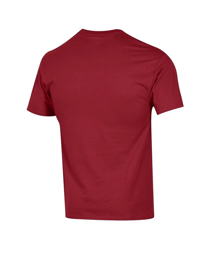 Champion Men's Cardinal Arkansas Razorbacks Basic Arch T-Shirt