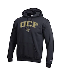 Champion Men's Black Ucf Knights Arch Over Logo Pullover Hoodie