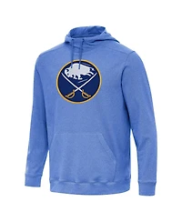 Antigua Men's Heather Royal Buffalo Sabres Cloud Pullover Hoodie