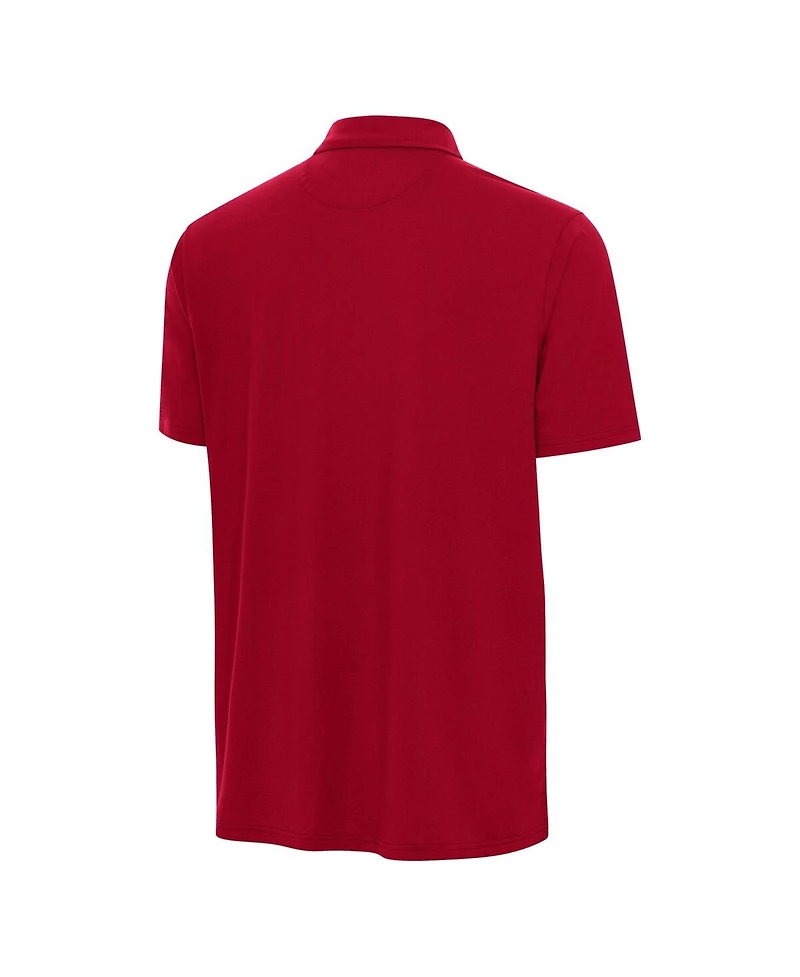 Antigua Men's Red Georgia Bulldogs Era Polo Shirt