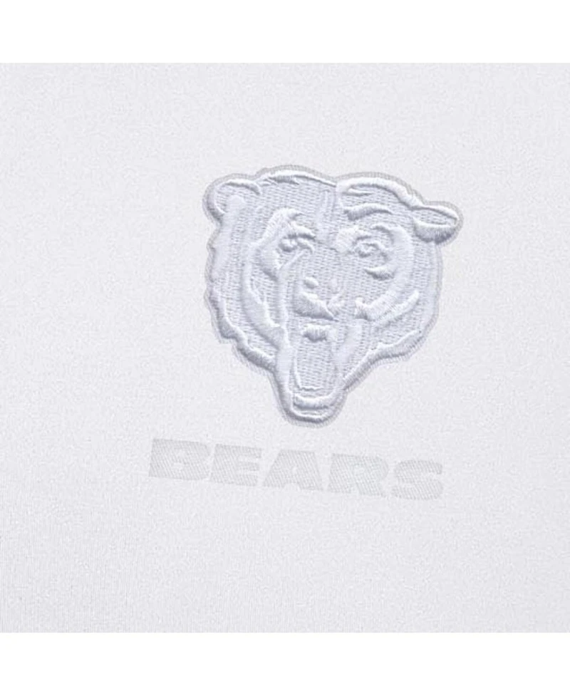Antigua Men's White Chicago Bears Generation Quarter-Zip Jacket