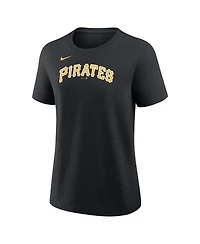 Nike Women's Paul Skenes Black Pittsburgh Pirates Name and Number T-Shirt