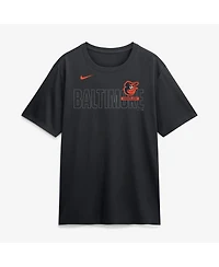 Nike Men's Black Baltimore Orioles Knockout Team Legend Dri-fit T-Shirt