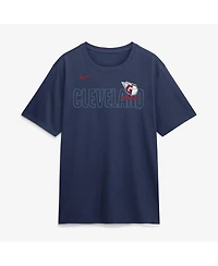 Nike Men's Navy Cleveland Guardians Knockout Team Legend Dri-fit T-Shirt
