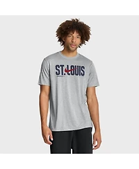 Nike Men's Heather Gray St. Louis Cardinals Swoosh Legend Dri-fit T-Shirt