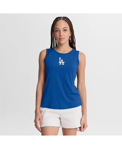 Fanatics Women's Royal Los Angeles Dodgers Draped Mesh Back Performance Tank Top