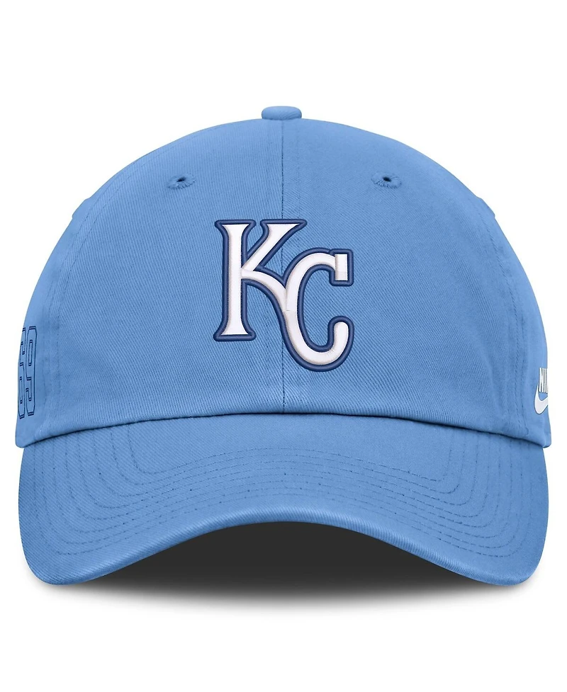 Nike Men's Light Blue Kansas City Royals Cooperstown Club Adjustable Hat