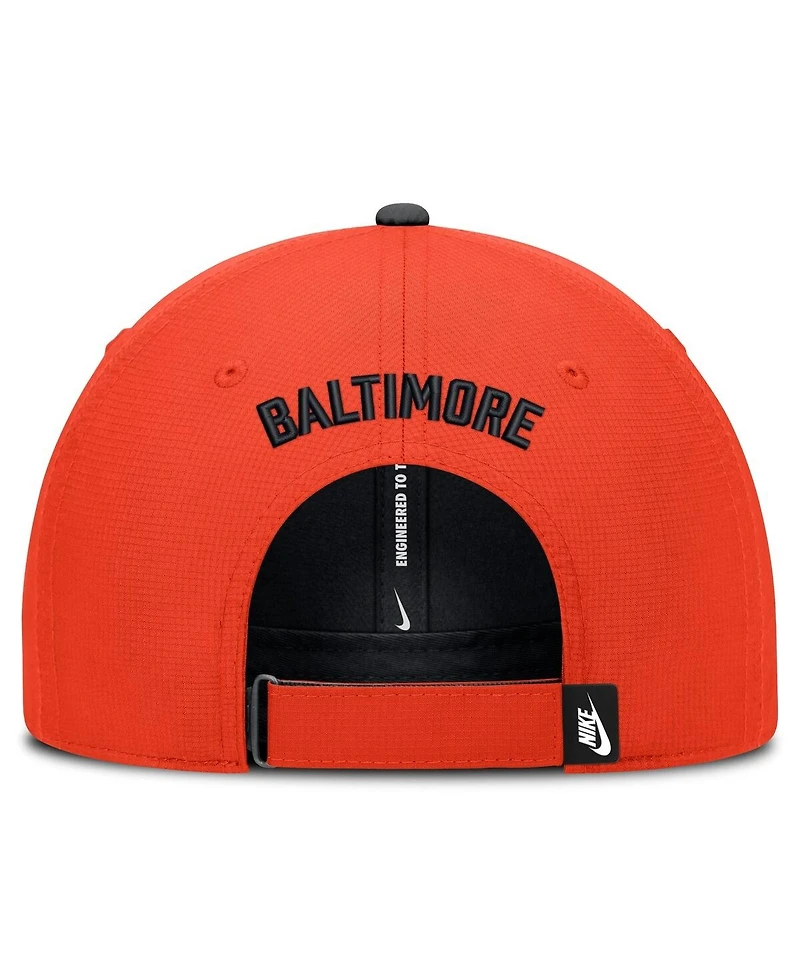 Nike Men's Orange Baltimore Orioles Cooperstown Club Dri-fit Adjustable Hat