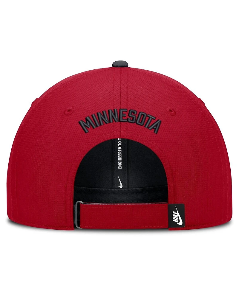 Nike Men's Red Minnesota Twins Cooperstown Club Dri-fit Adjustable Hat