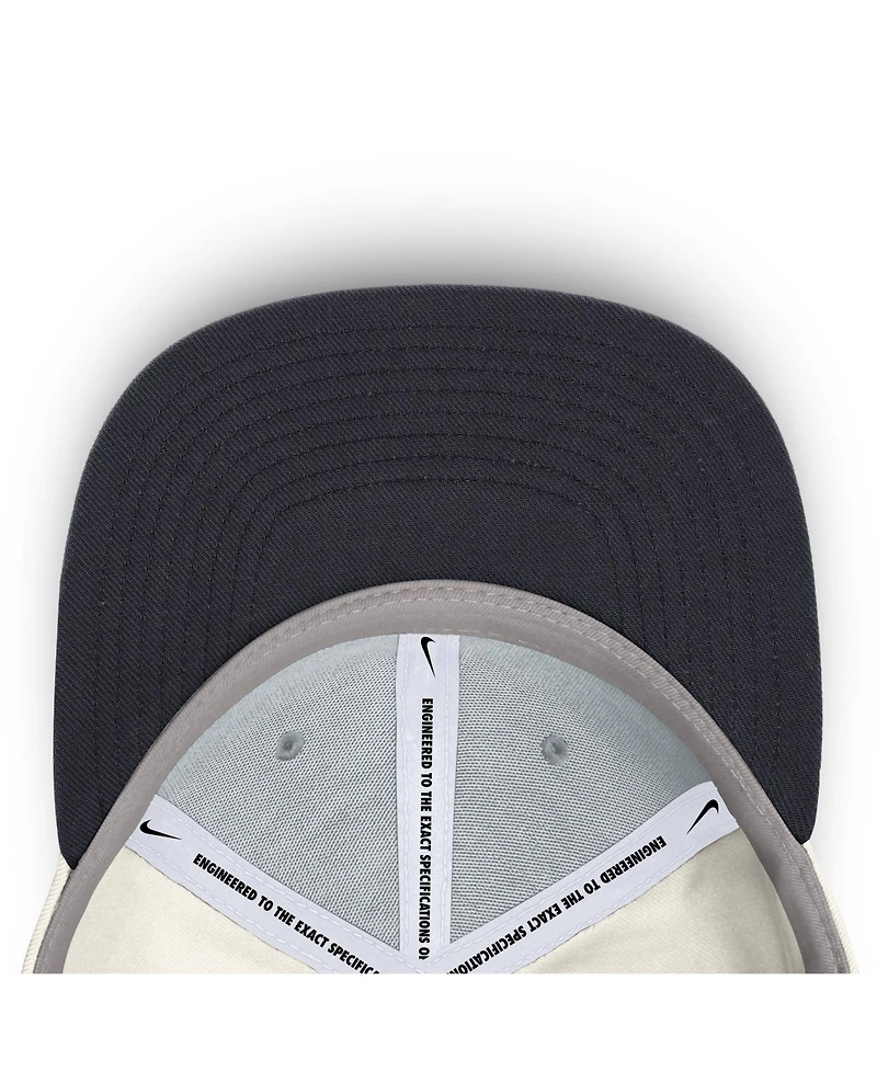 Nike Men's Cream/Navy Houston Astros Cooperstown Pro Dri-fit Snapback Hat