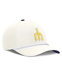 Nike Men's Cream Seattle Mariners Cooperstown Rise Adjustable Hat