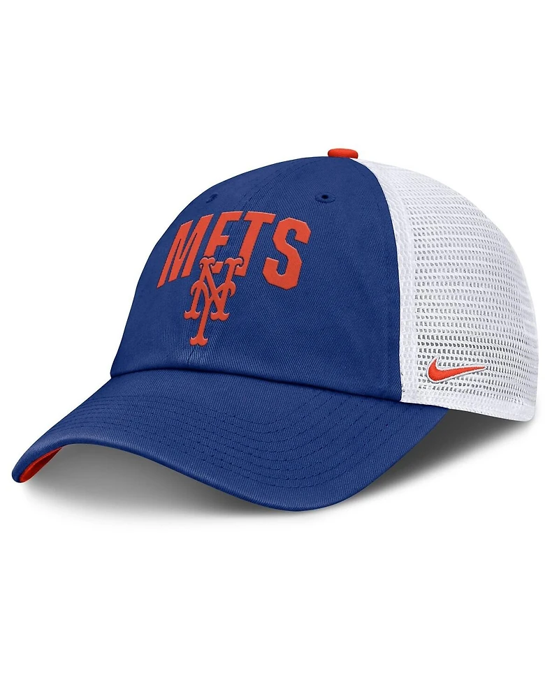 Nike Men's Royal New York Mets Primetime Club Adjustable Trucker Hat