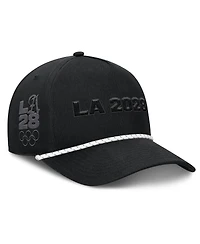 Fanatics Men's Black LA28 Summer Olympics Undertone Rope A-Frame Adjustable Hat