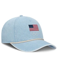 Fanatics Women's Light Blue Team Usa Denim Rope Adjustable Hat