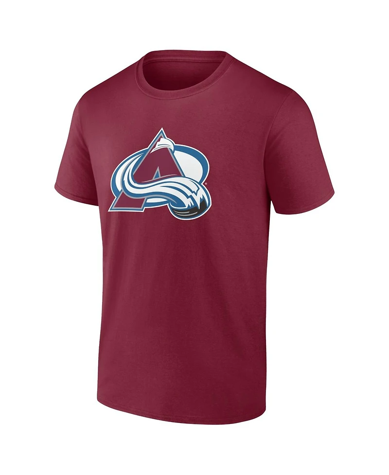 Logo Athletic Men's Burgundy Colorado Avalanche Essential T-Shirt