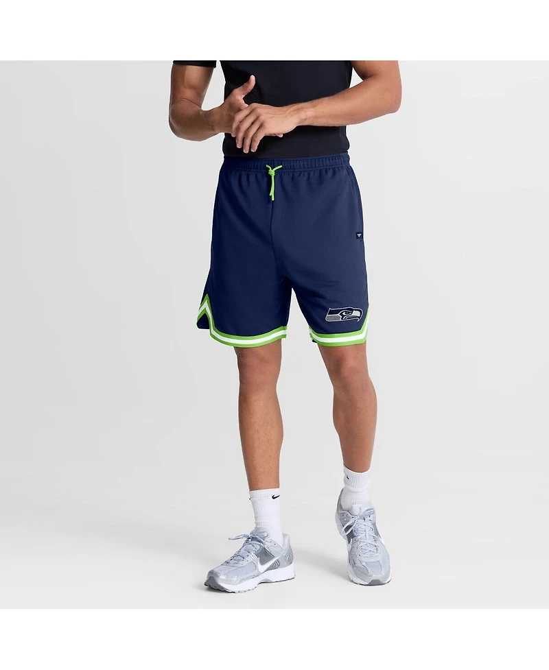 Fanatics Men's College Navy Seattle Seahawks Fearless Drive Shorts