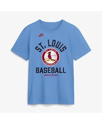 Nike Men's Light Blue St. Louis Cardinals Cooperstown Collection T-Shirt