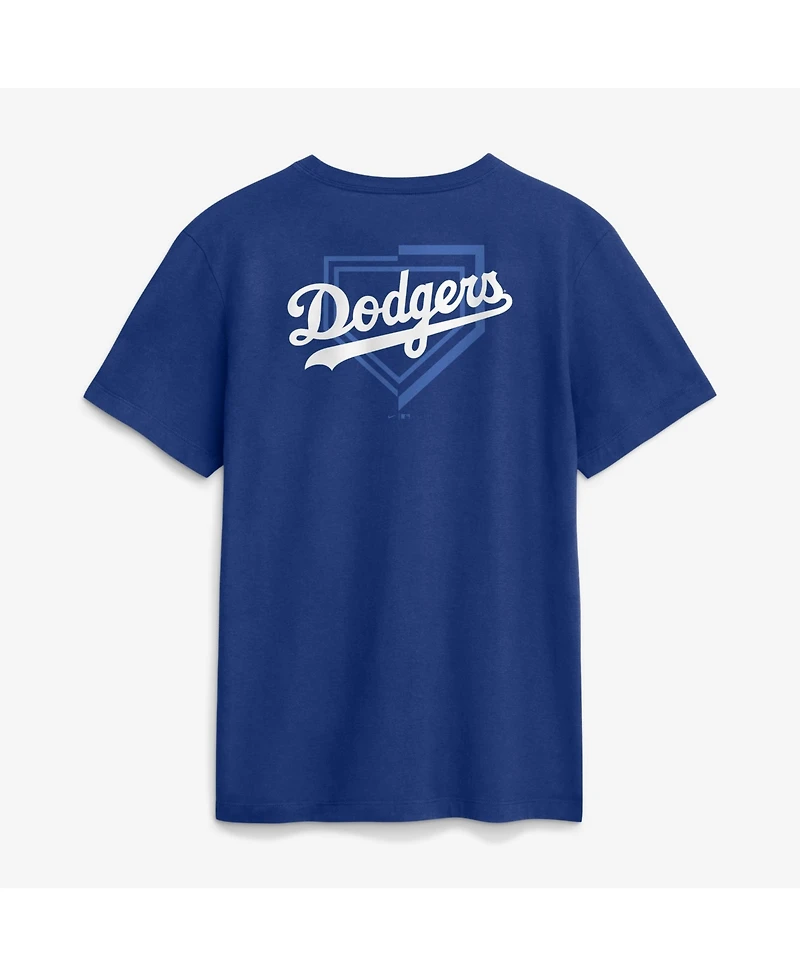 Nike Men's Royal Los Angeles Dodgers Primetime 2-Hit T-Shirt