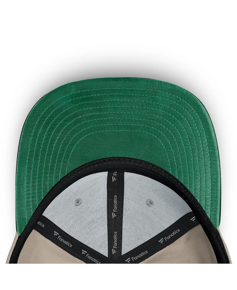 Fanatics Men's Khaki/Green Miami Hurricanes Colt Fitted Hat