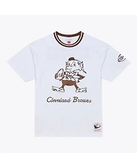 Mitchell & Ness Men's White Cleveland Browns Arctic T-Shirt