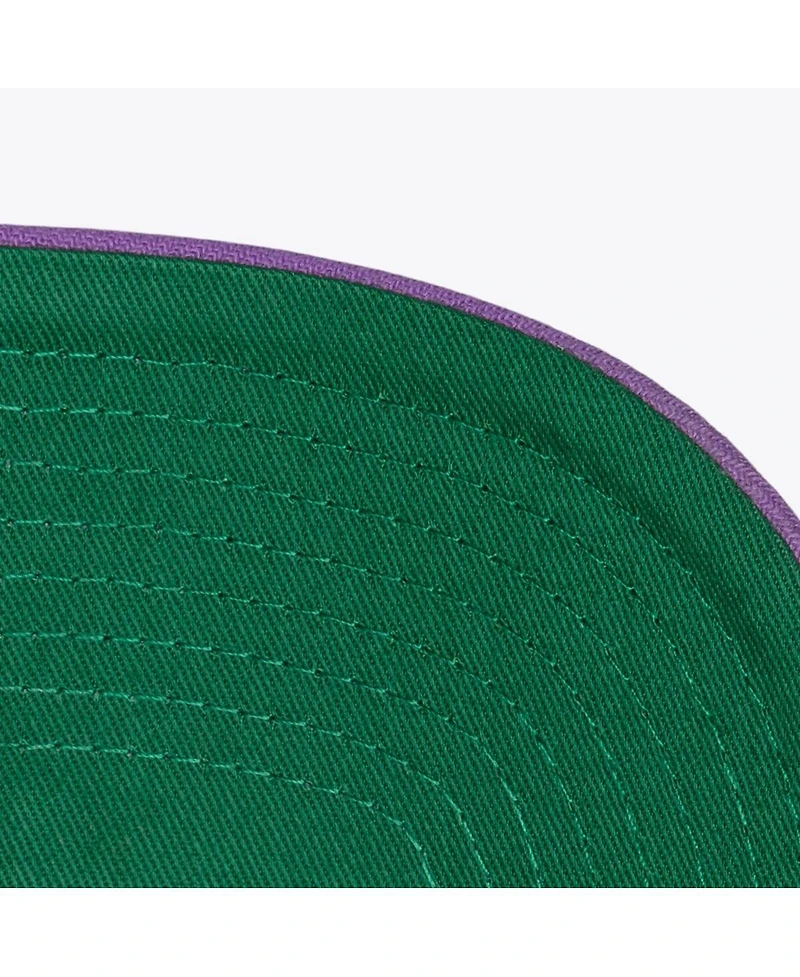 Mitchell & Ness Men's Purple Los Angeles Lakers Hardwood Classics Legendary Away Pro-Pinch Adjustable Hat