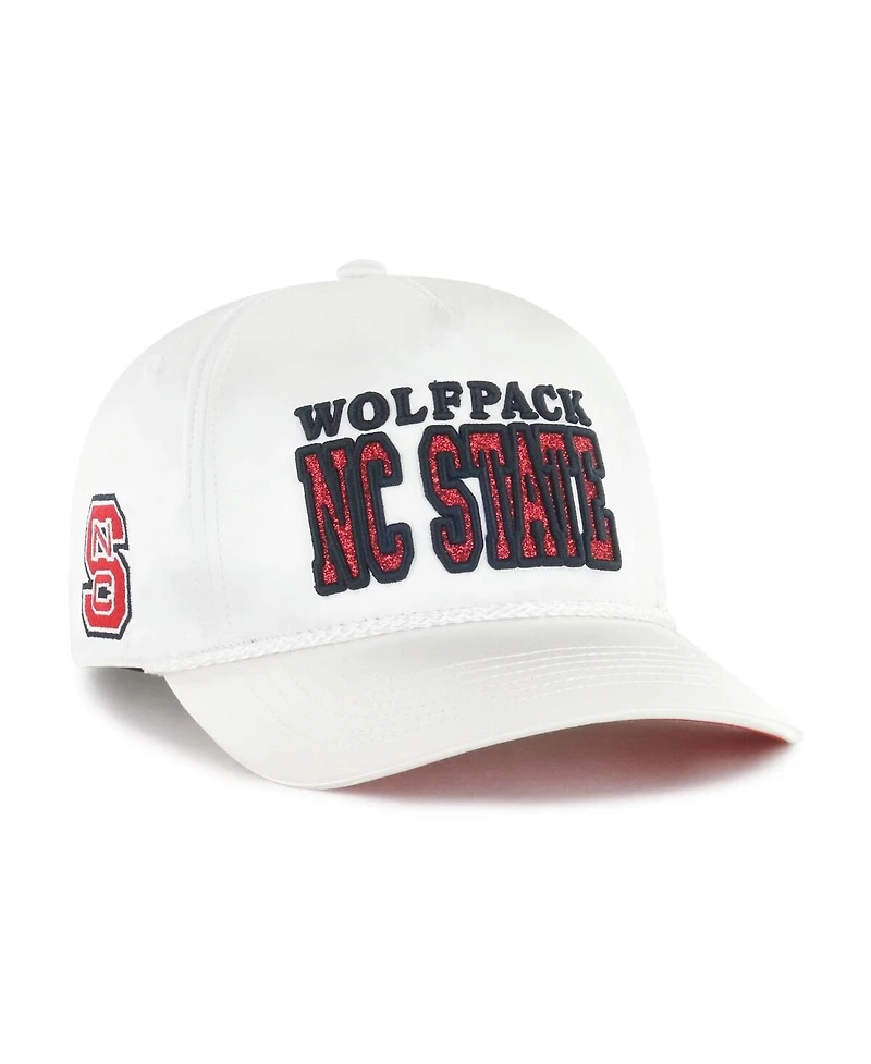 '47 Brand Women's White Nc State Wolfpack Outspoken Hitch Adjustable Hat