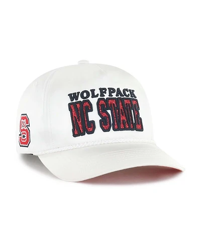 '47 Brand Women's White Nc State Wolfpack Outspoken Hitch Adjustable Hat